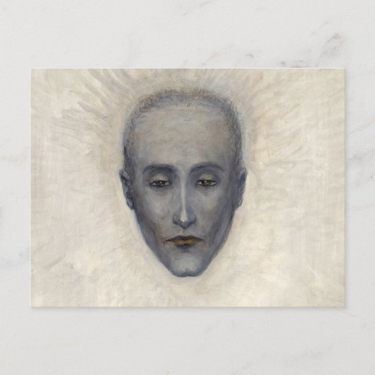 Portrait of Marcel Duchamp by Florine Stettheimer Postkarte (Vorderseite)