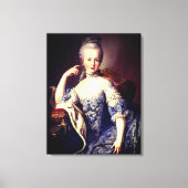 Portrait of Marie Antoinette – Martin van Meytens Leinwanddruck (Vorderseite)