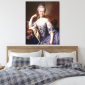 Portrait of Marie Antoinette – Martin van Meytens Leinwanddruck (Insitu (Schlafzimmer))