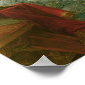 Portrait of Marie Antoinette  Queen of France Poster (Ecke)