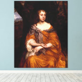 Portrait of Miss Wharton (1660) Leinwanddruck (Insitu (Holzboden))