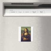 Portrait of Mona Lisa del Giocondo by Leonardo da Magnet (In Situ (Geschirrspüler))