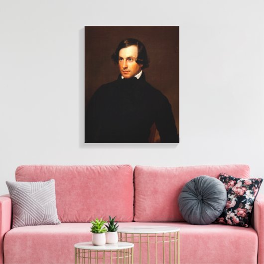 Portrait of Mr. Blodgett Leinwanddruck (Insitu (Wohnzimmer))