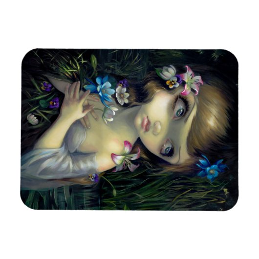 "Portrait of Ophelia" Magnet (Horizontal)