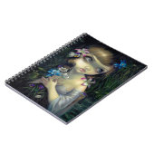 "Portrait of Ophelia"-Notebook Notizblock (Linke Seite)