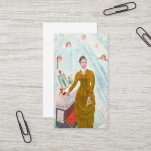 Portrait of Our Nurse, Margaret Burgess, 1929 Visitenkarte