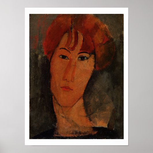 Portrait of Pardy, c.1915 (Öl auf Leinwand) Poster (Vorne)