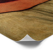 Portrait of Petrarch Poster (Ecke)