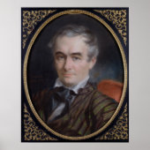 Portrait of Prosper Merimee  1853 Poster (Vorne)