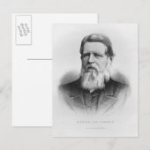 Portrait of Right Hon Lord Iddesleigh Postkarte (Vorne/Hinten)