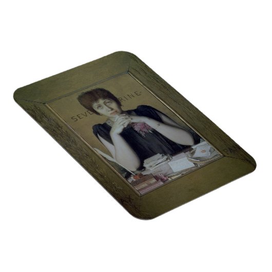 Portrait of Severine (Caroline Remy) (1855-1929) ( Magnet (Rechte Seite)