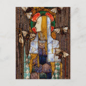 Portrait of St. Gobnait, Patron of Bees, Postkarte (Vorderseite)