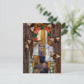 Portrait of St. Gobnait, Patron of Bees, Postkarte (Stehend Vorderseite)