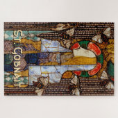 Portrait of St. Gobnait, Patron of Bees, Puzzle (Horizontal)