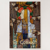 Portrait of St. Gobnait, Patron of Bees, Puzzle (Vertikal)