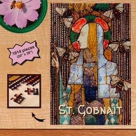 Portrait of St. Gobnait, Patron of Bees, Puzzle
