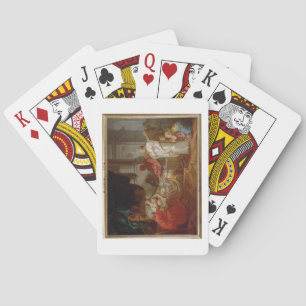 Portrait of Suger, Abbot of St Denis (1082-1152), Spielkarten