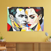 Portrait of the Bond Leinwanddruck (Insitu (Wohnzimmer))