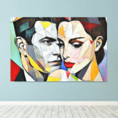 Portrait of the Bond Leinwanddruck (Insitu (Holzboden))