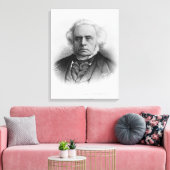 Portrait of The Right Honorable John Bright Leinwanddruck (Insitu (Wohnzimmer))