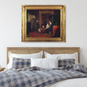 Portrait of the Van Cortland Family, c.1830 Leinwanddruck (Insitu (Schlafzimmer))