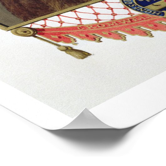 Portrait of Thomas Cromwell (c.1485-1540) Ist Earl Poster (Ecke)