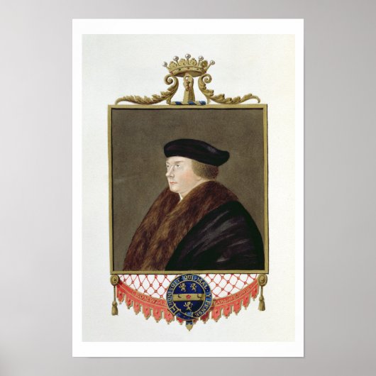 Portrait of Thomas Cromwell (c.1485-1540) Ist Earl Poster (Vorne)