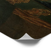 Portrait of Tsar Peter III Poster (Ecke)