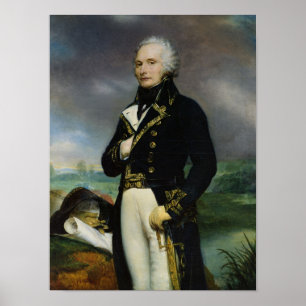 Portrait of Viscount Alexandre-Francois-Marie Poster