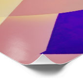 Portrait of Wombott - Abstract Ken Gage Art Poster (Ecke)