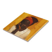 Portrait of Young african girl Fliese (Seite)