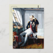 Portrait Painting Lord Nelson Postkarte (Vorne/Hinten)