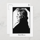 Portrait Paul Revere um 1800 Postkarte (Vorne/Hinten)