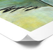 Portrait-Plakate für Frauen Abbildung Abstrakte Ku Poster (Ecke)