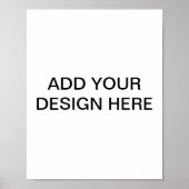 Portrait Poster - Bringen Sie Ihre Designs zum Leb (Vorne)