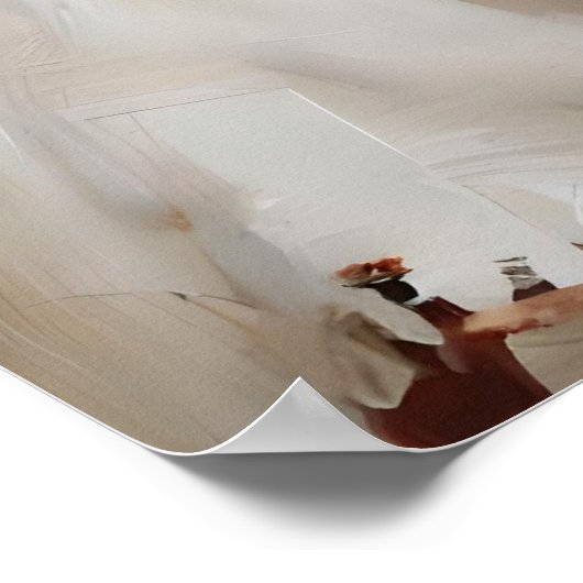 Portrait Poster der amerikanischen Ureinwohner (Ecke)