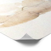 Portrait-Poster "Pferd in Wasserfarbe" drucken Poster (Ecke)