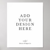 Portrait Poster Printing (Vorne)