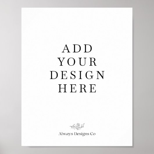 Portrait Poster Printing (Vorne)