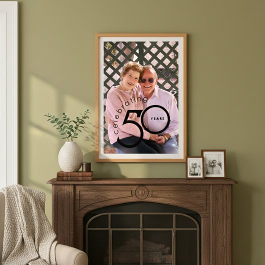 Portrait Poster zum 50-jährigen Jubiläum