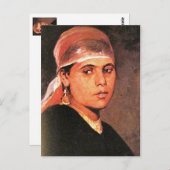 Portrait Postkarte (Vorne/Hinten)