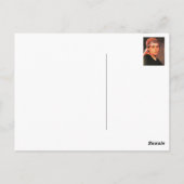 Portrait Postkarte (Rückseite)