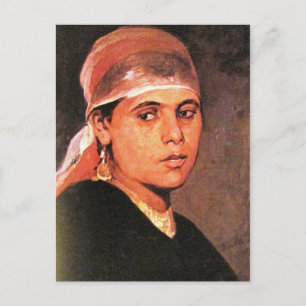 Portrait Postkarte