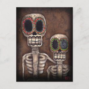 Portrait-Postkarte Postkarte