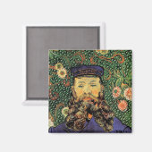 Portrait Postman Joseph Roulin Van Gogh Fine Art Magnet (Vorderseite/Rückseite)