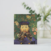 Portrait Postman Joseph Roulin Van Gogh Fine Art Postkarte (Stehend Vorderseite)