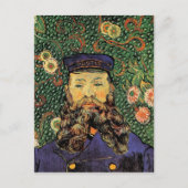 Portrait Postman Joseph Roulin Van Gogh Fine Art Postkarte (Vorderseite)