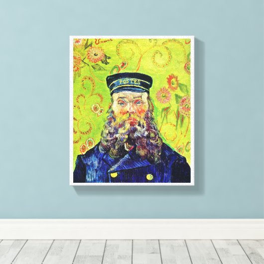 Portrait Postman Joseph Roulin Vincent van Gogh Leinwanddruck (Insitu (Holzboden))