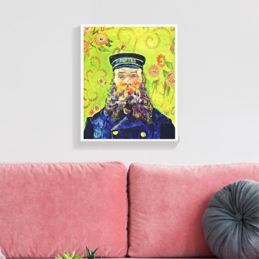 Portrait Postman Joseph Roulin Vincent van Gogh Leinwanddruck (Insitu (Wohnzimmer))