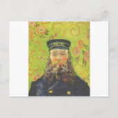 Portrait Postman Joseph Roulin - Vincent van Gogh Postkarte (Vorderseite)